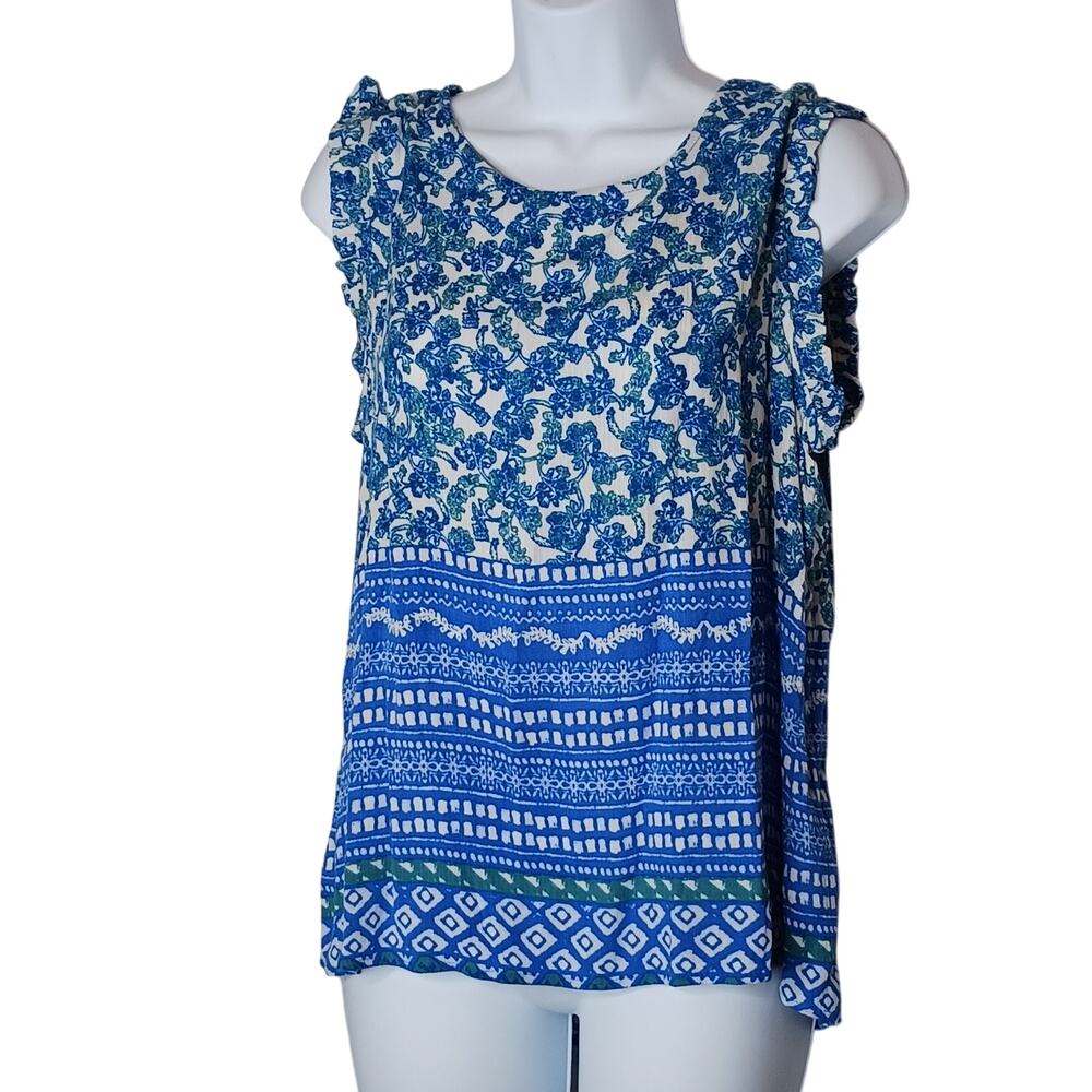 True Craft Boho Style Peasant Top NWT Size Large